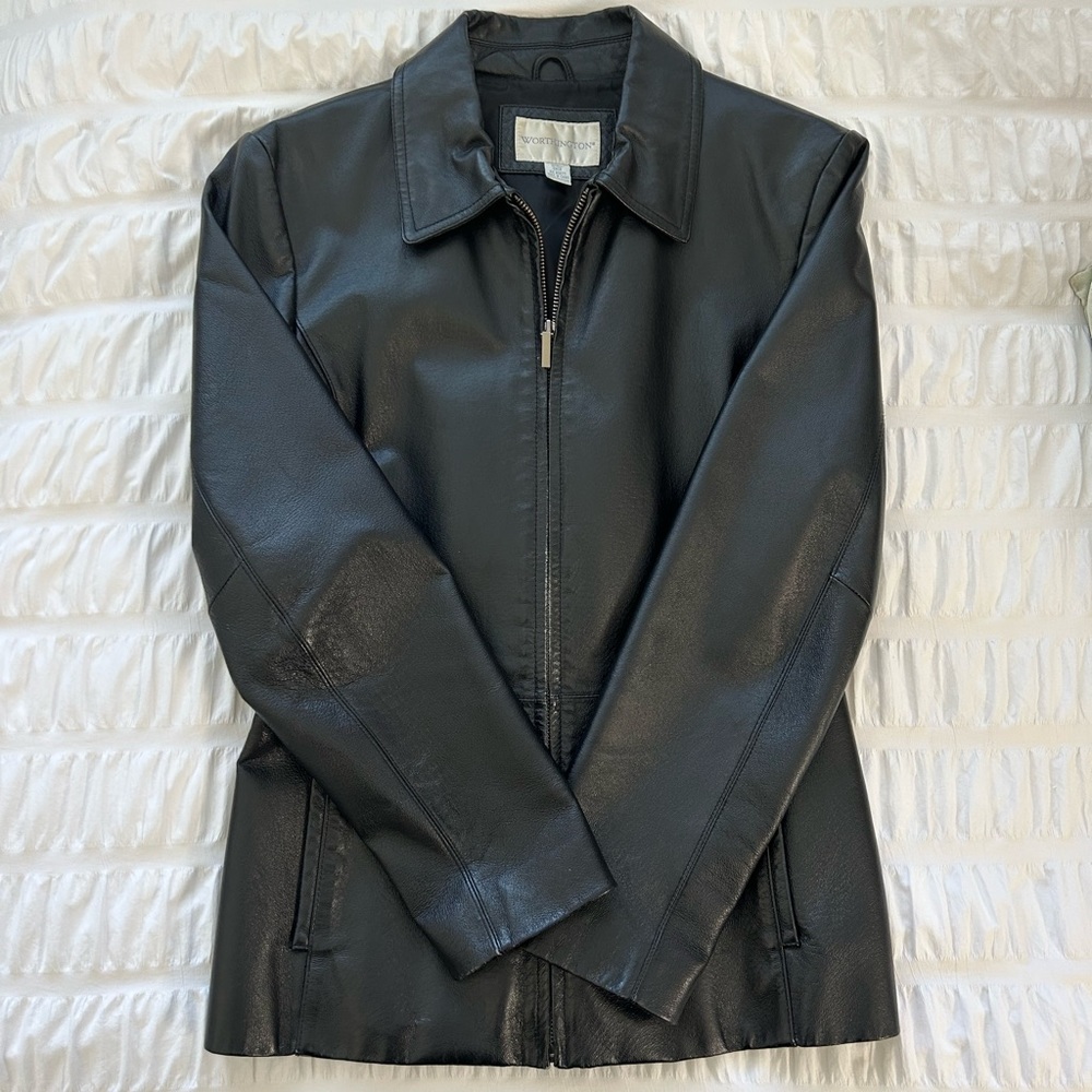 Vintage Worthington Genuine Leather Jacket